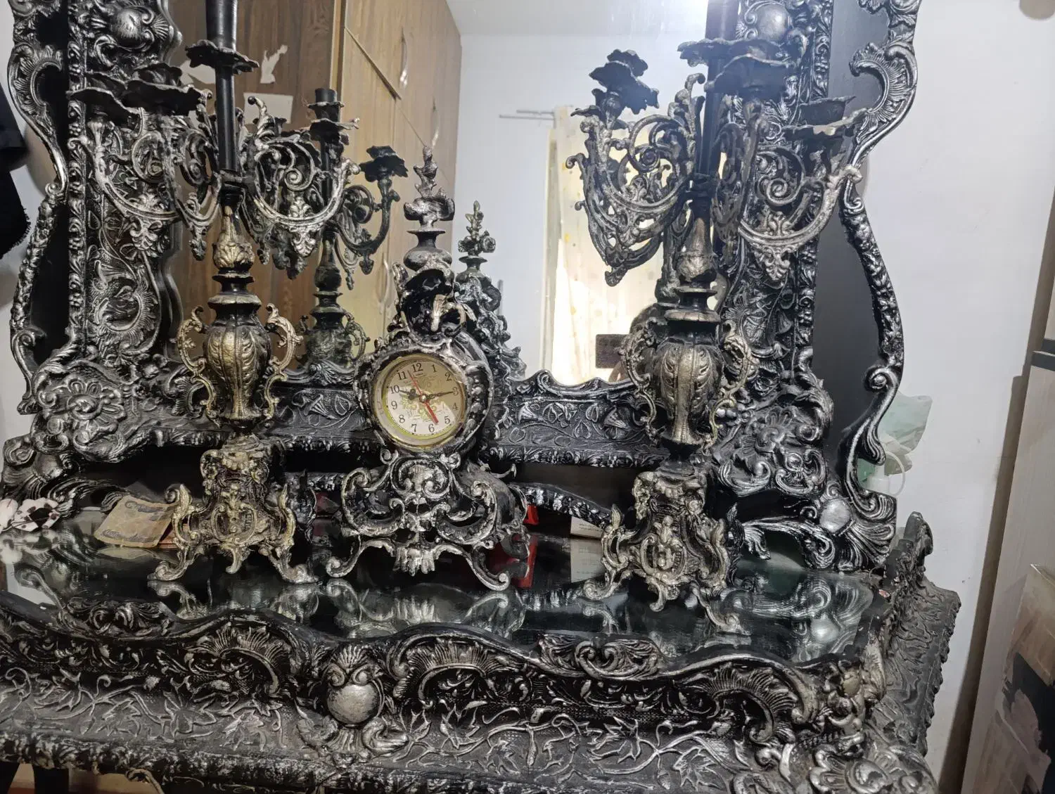 فروش آینه کنسول|بوفه، ویترین، کنسول|رامسر, |دیوار