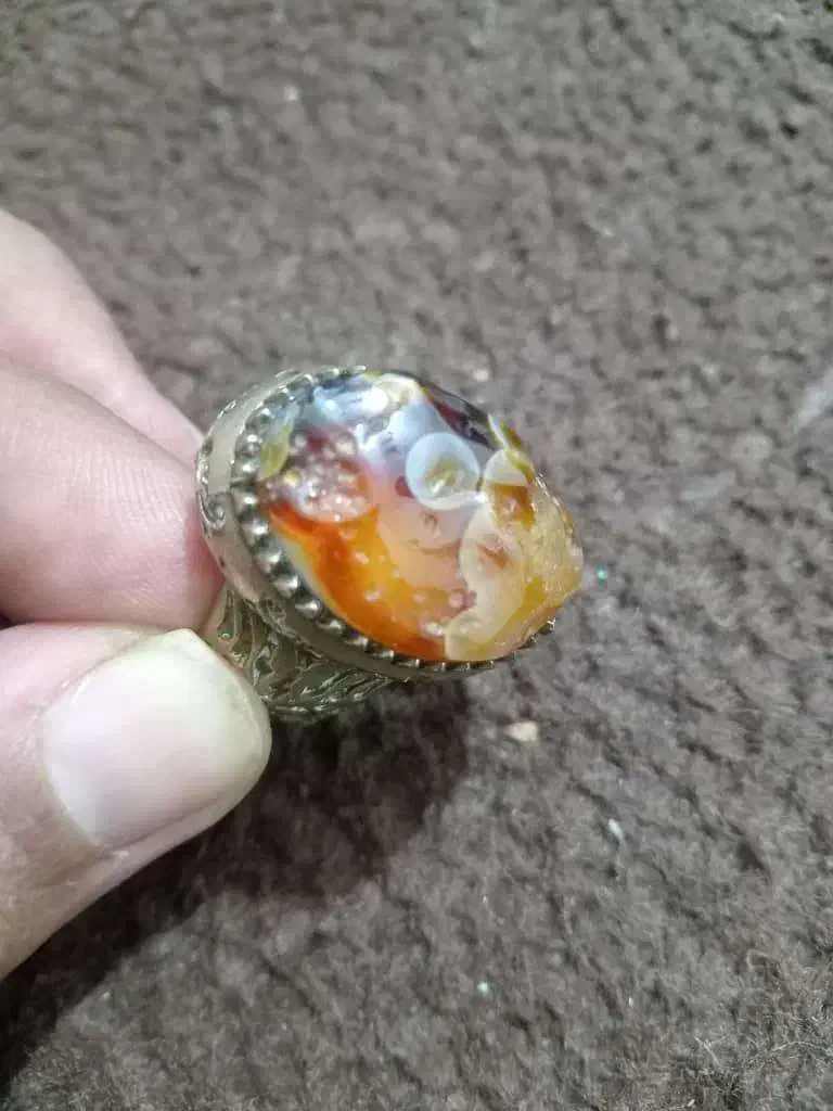 انگشتر سلیمانی لامه|کلکسیون اشیاء عتیقه|اهواز, کمپلو شمالی|دیوار