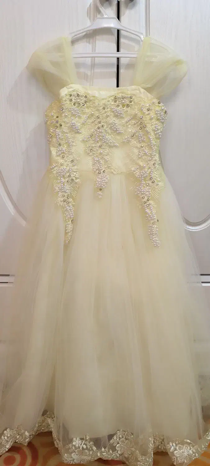 لباس مجلسی دخترانه|کفش و لباس بچه|خرم‌آباد, |دیوار