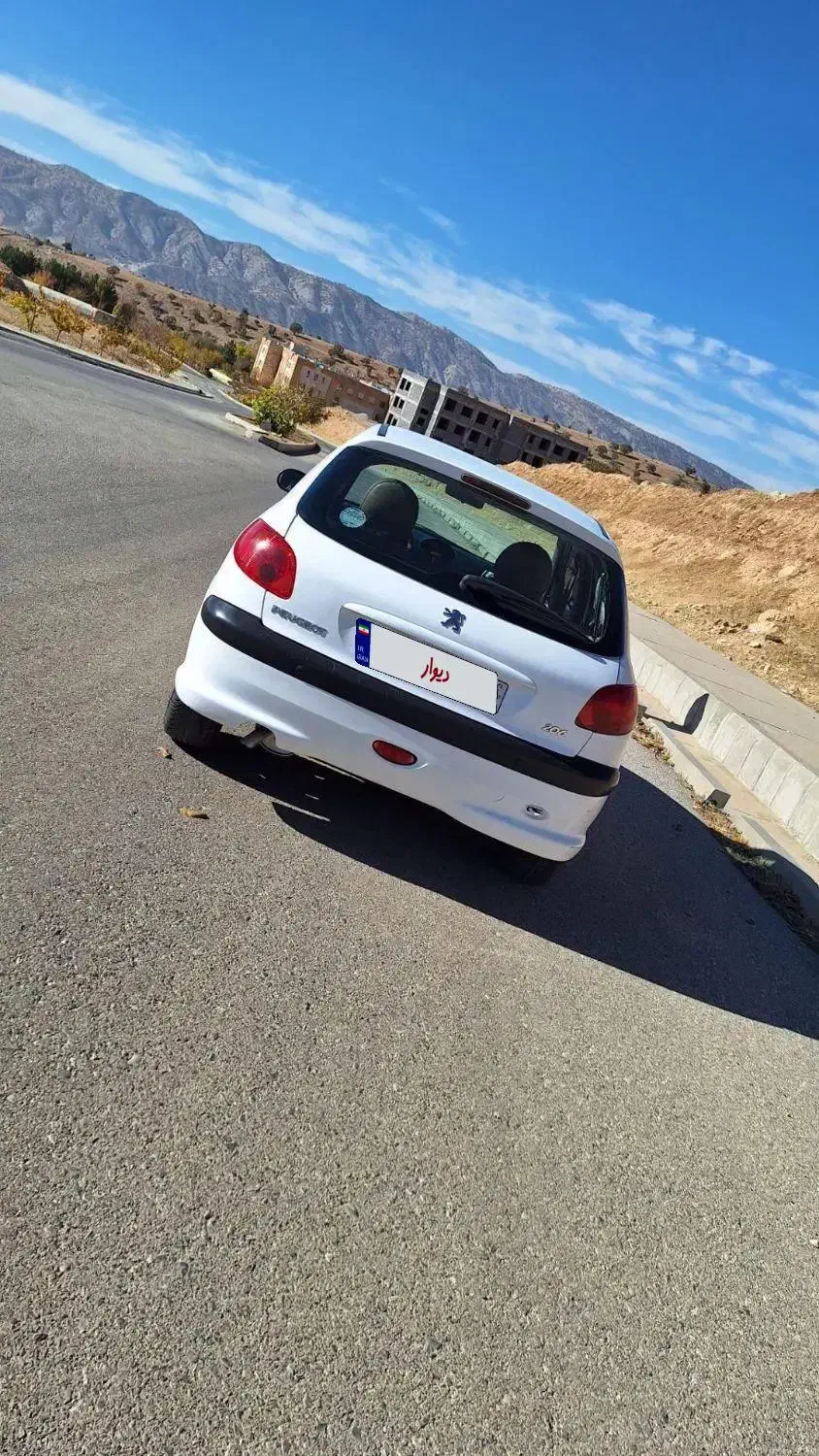 ۲۰۶مدل ۹۷|خودرو سواری و وانت|ایلام, |دیوار