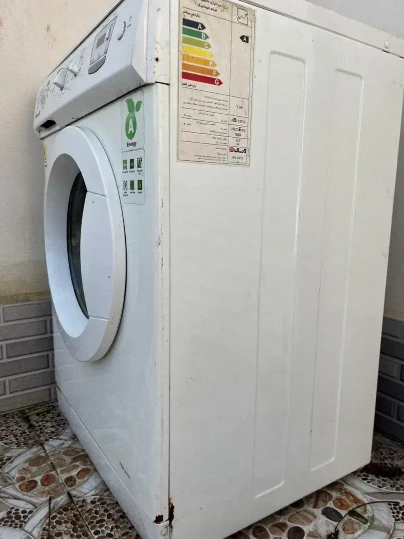 ماشین لباسشویی ۶کیلویی آبسال|ماشین لباسشویی و خشک‌کن لباس|چاف و چمخاله, |دیوار