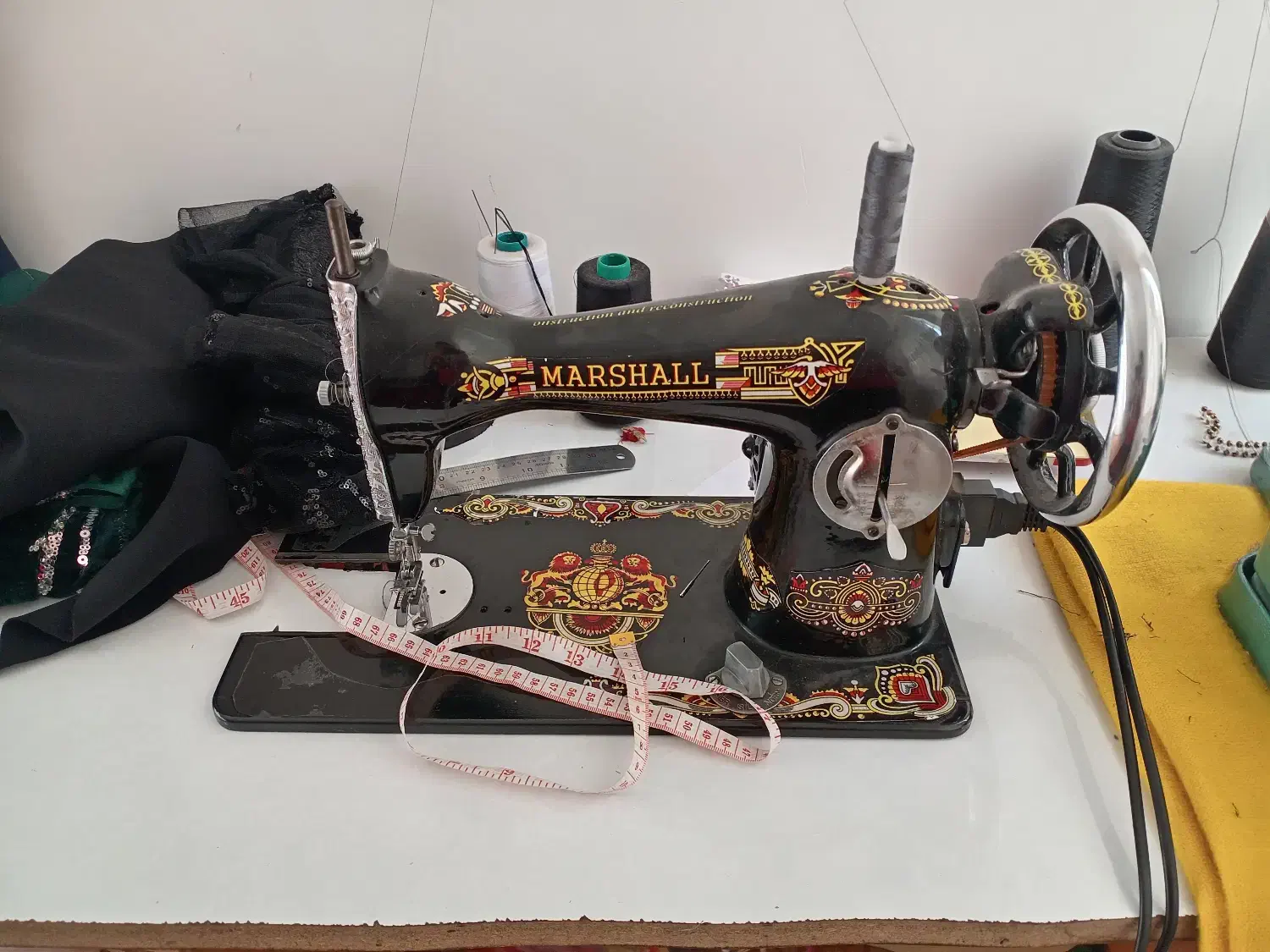 چرخ خیاطی|چرخ خیاطی و ریسندگی|تربت جام, کلالی|دیوار