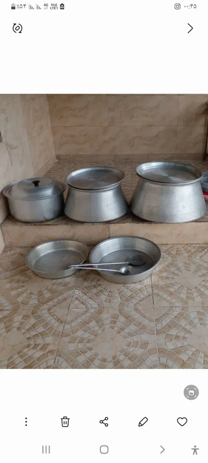 دیگ بزرگ و تک شعله|ظروف پخت‌وپز|فاضل آباد, |دیوار