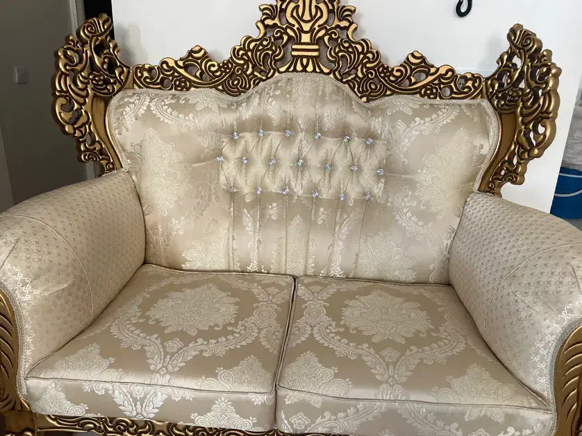 مبل سلطنتی ۷نفره|مبلمان خانگی و میز عسلی|ایلام, |دیوار