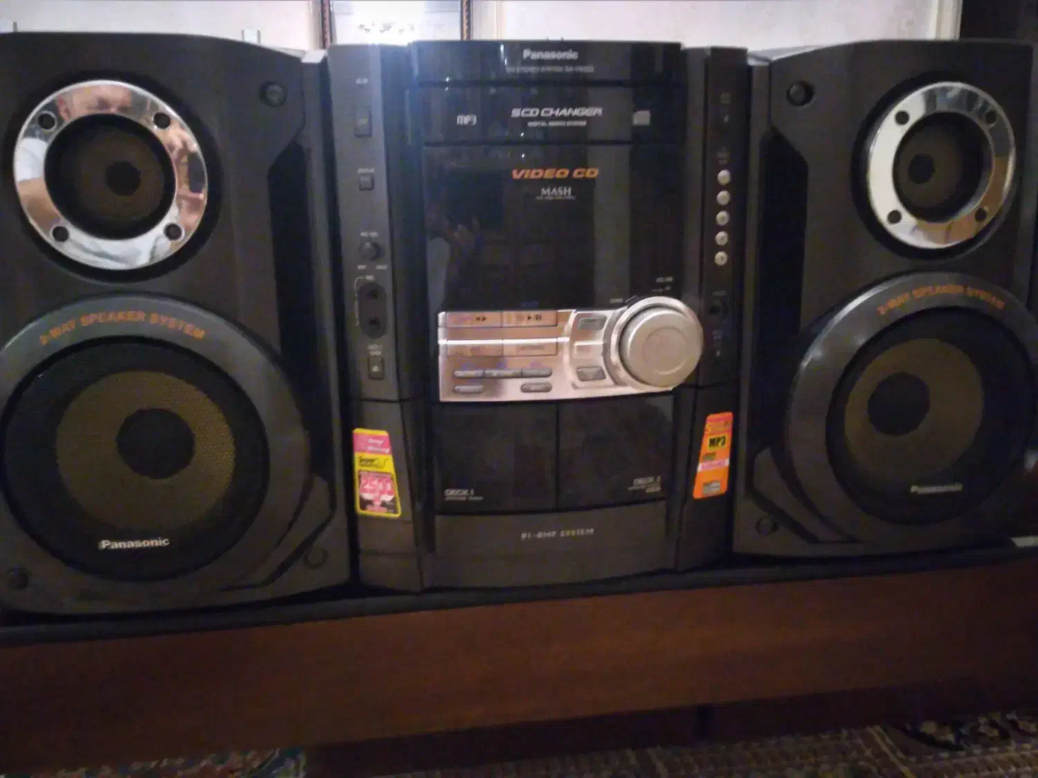 ظبط پاناسونیک|سیستم صوتی خانگی|رودهن, |دیوار