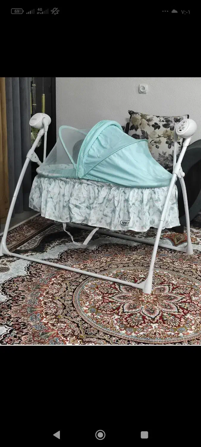 گهواره برقی|تخت و صندلی بچه|شاهین‌شهر, گرگاب|دیوار