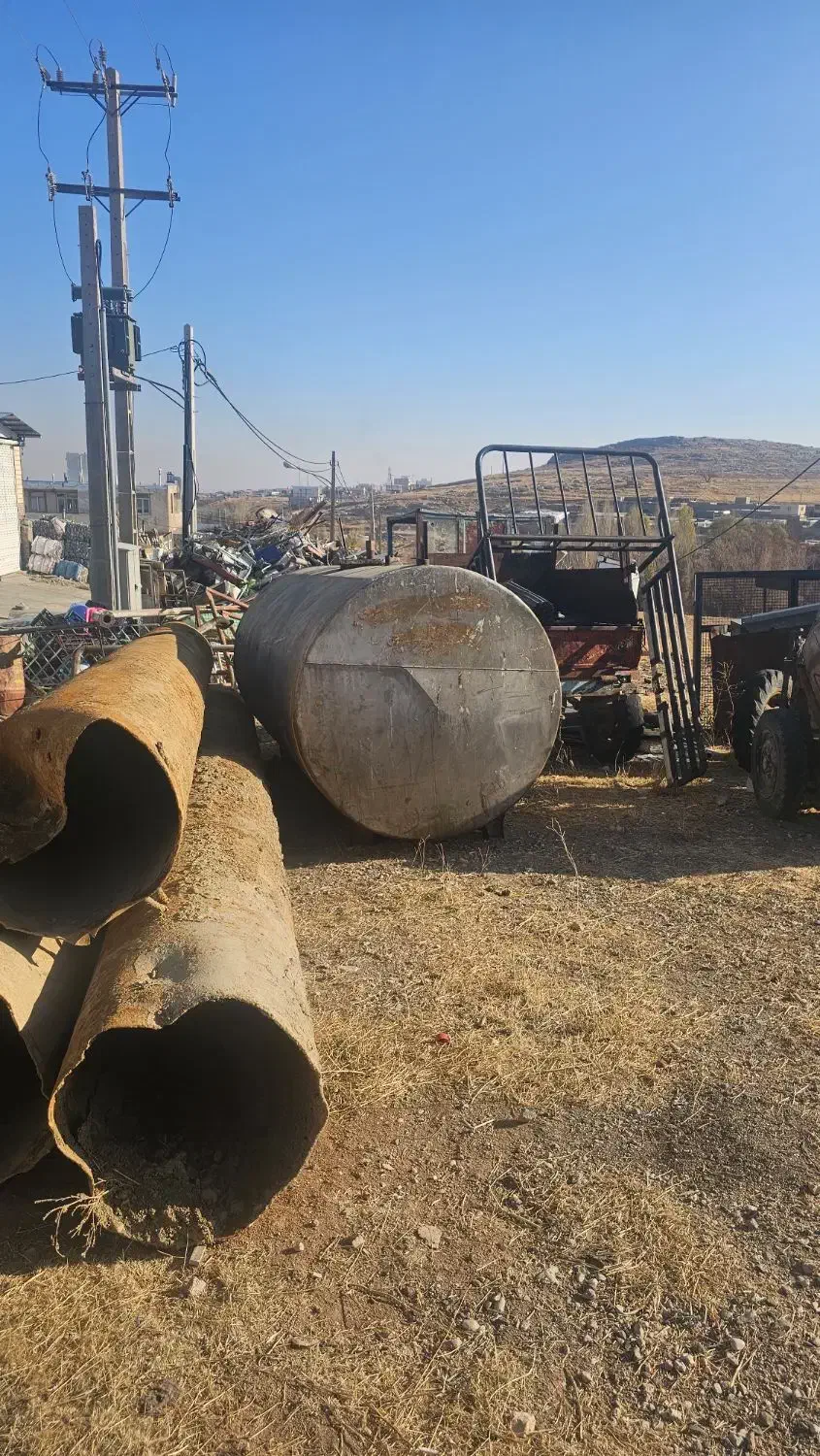 فروش تانکر لوله سه چرخه|مصالح و تجهیزات ساختمان|بیجار, |دیوار