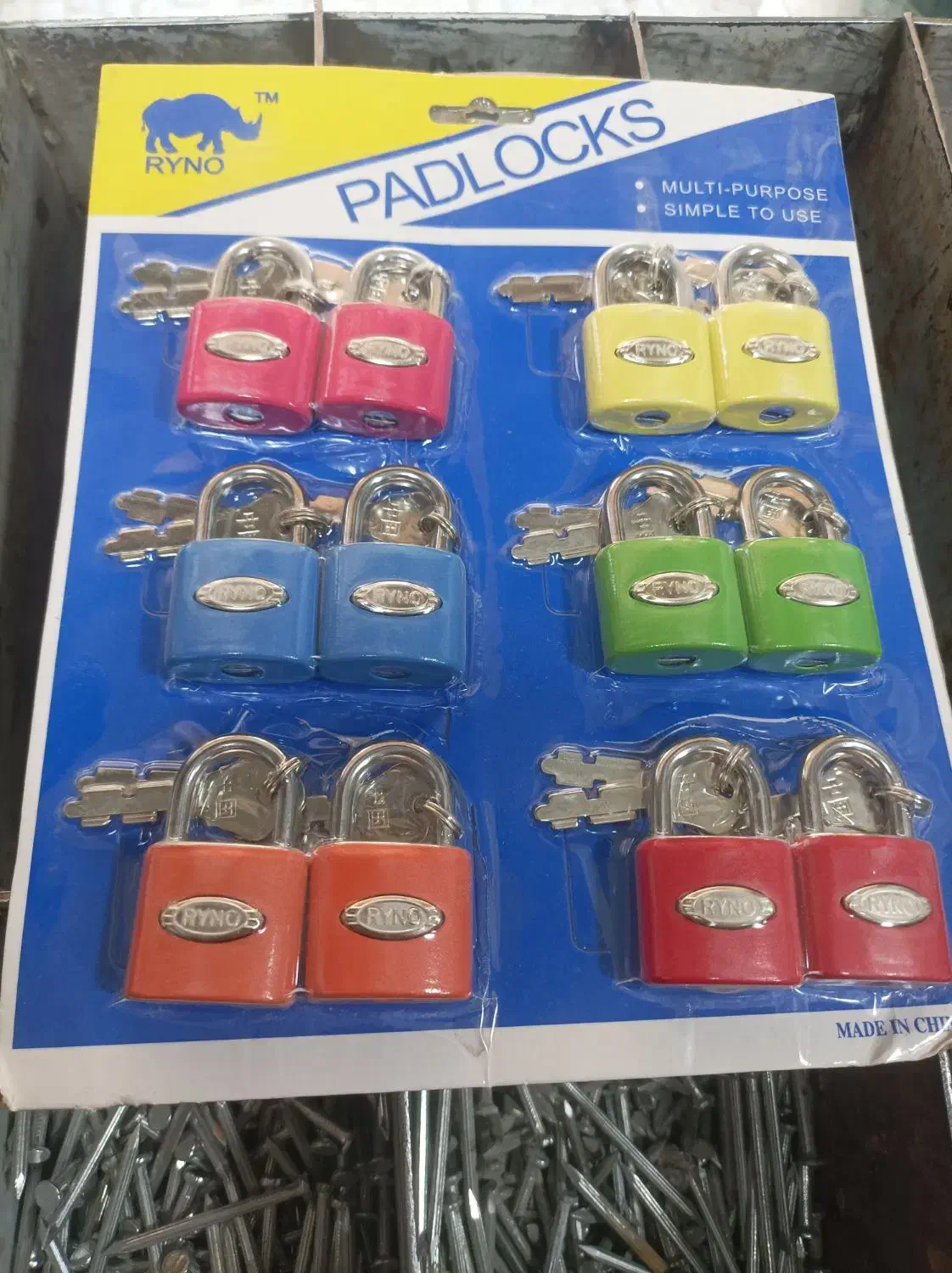 قفل  ملای  .اصل پاکستان.  استیل ضد زنگ  .|ابزارآلات|زابل, |دیوار