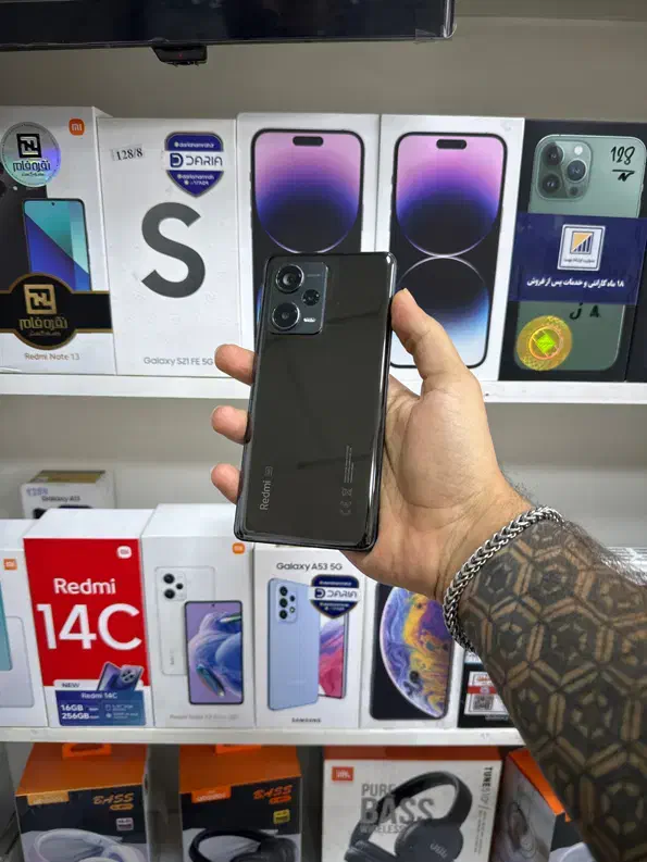 شیائومی Note 12 pro plus 5G حافظه ۲۵۶ مشابه آک|موبایل|قم, نیروگاه|دیوار