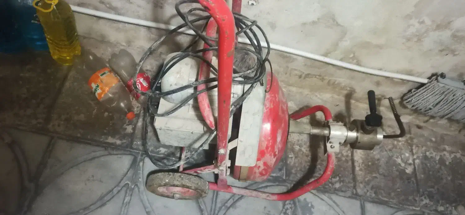 فنرزن‌لوله باز کن برقی|ابزارآلات|شیراز, کوزه گری|دیوار