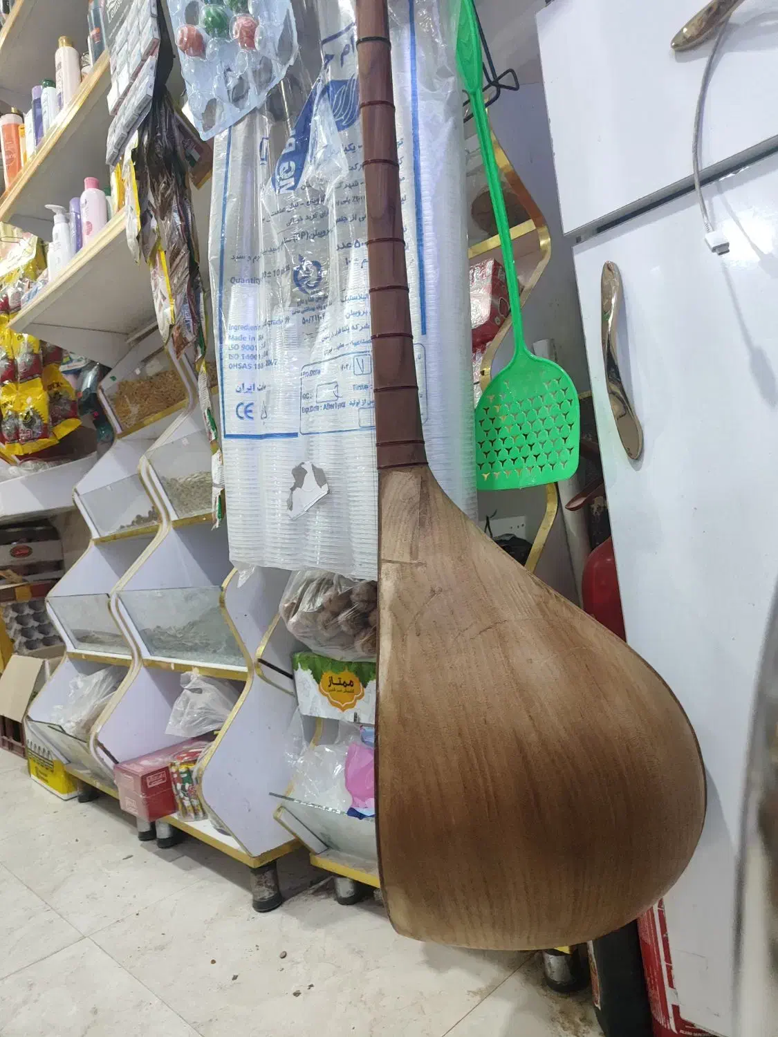 دوتار  کاسه یک تیکه خوش خوان و نرم پنجه و خوش ساخت|سازهای سنتی|تایباد, |دیوار