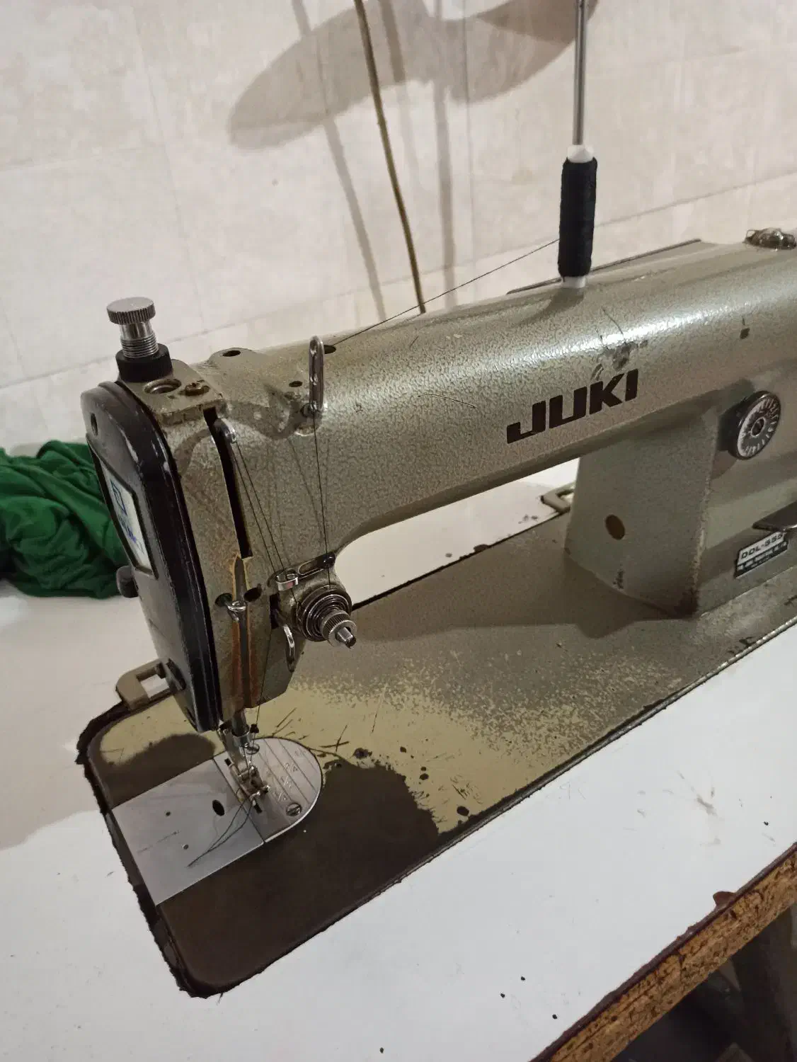 چرخ خیاطی زیاد کار نکره اصل ژاپنی|چرخ خیاطی و ریسندگی|کهنوج, |دیوار