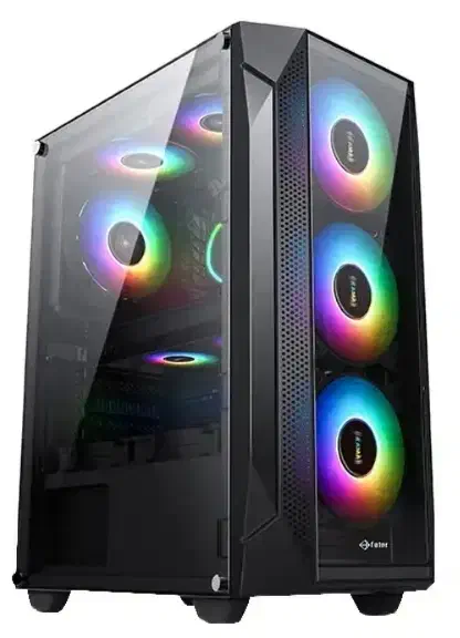 قاب کیس کامپیوتر rgb|قطعات و لوازم جانبی رایانه|قم, خاکفرج|دیوار