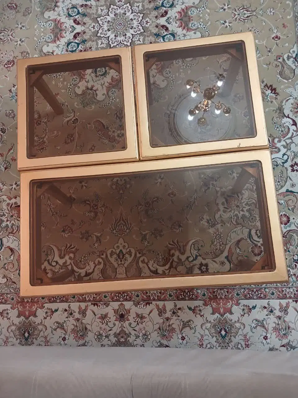 ۳عددمیز جلو مبلی|مبلمان خانگی و میز عسلی|مشهد, شهید مطهری|دیوار