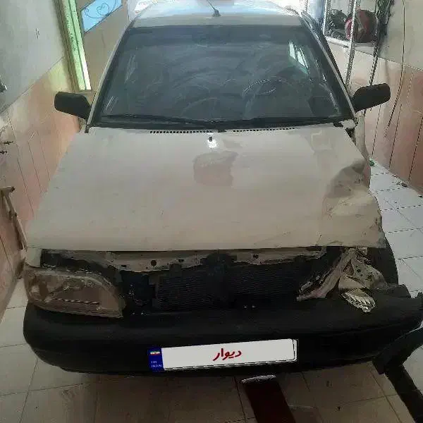 پراید تصادفی مدل ۸۸ دو گانه سقف سالم‌ ویکطرف|خودرو سواری و وانت|بروجن, |دیوار