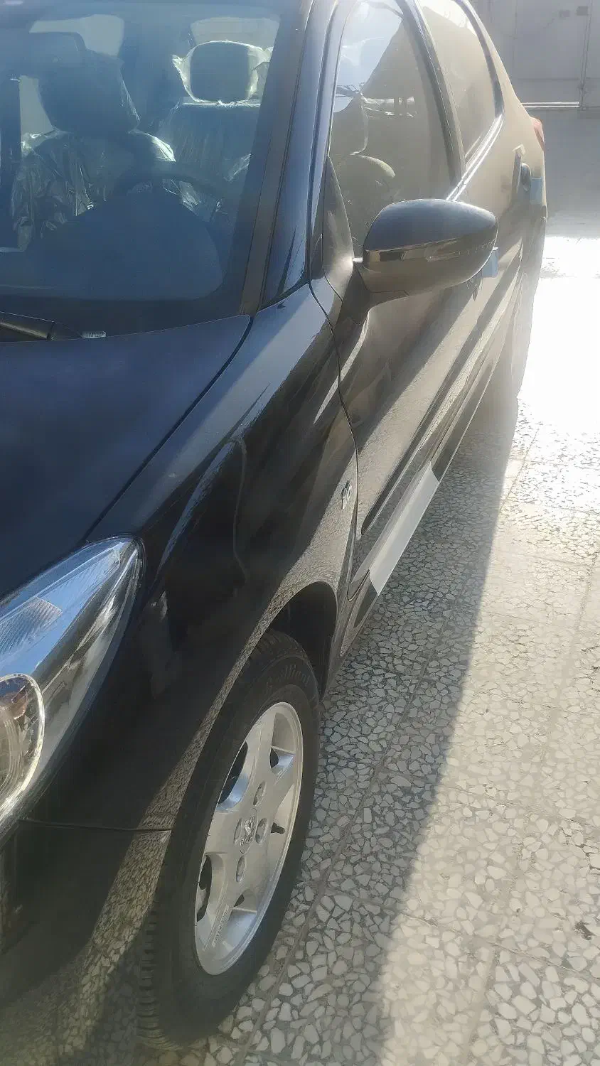 ۲۰۷ مشکی  پانا موتور TU5P با رینگ|خودرو سواری و وانت|زابل, |دیوار