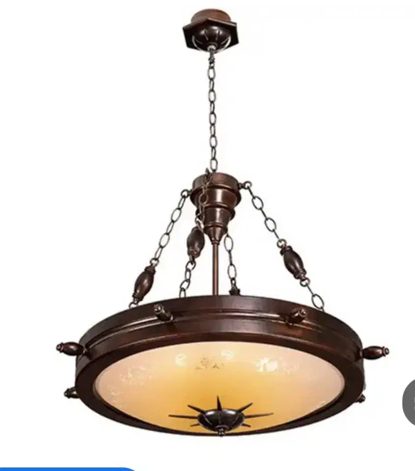 لوستر|لوستر و چراغ آویز|شاهین‌شهر, خانه کارگر|دیوار