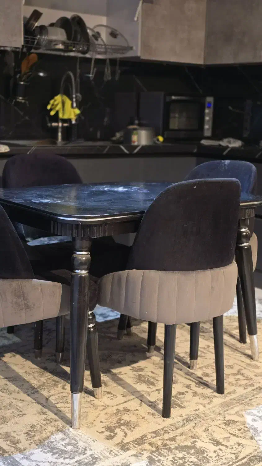 میز نهار خوری ۴ نفره|میز و صندلی غذاخوری|قدس, شهرقدس|دیوار