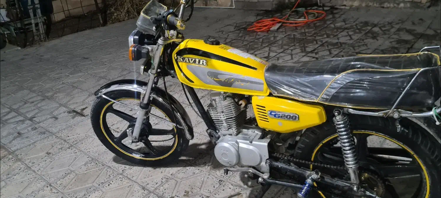 موتور ۱۲۵ تقویت ۲۰۰ بدون هیچ صدایی همچیش نو هست|موتورسیکلت|دورود, |دیوار