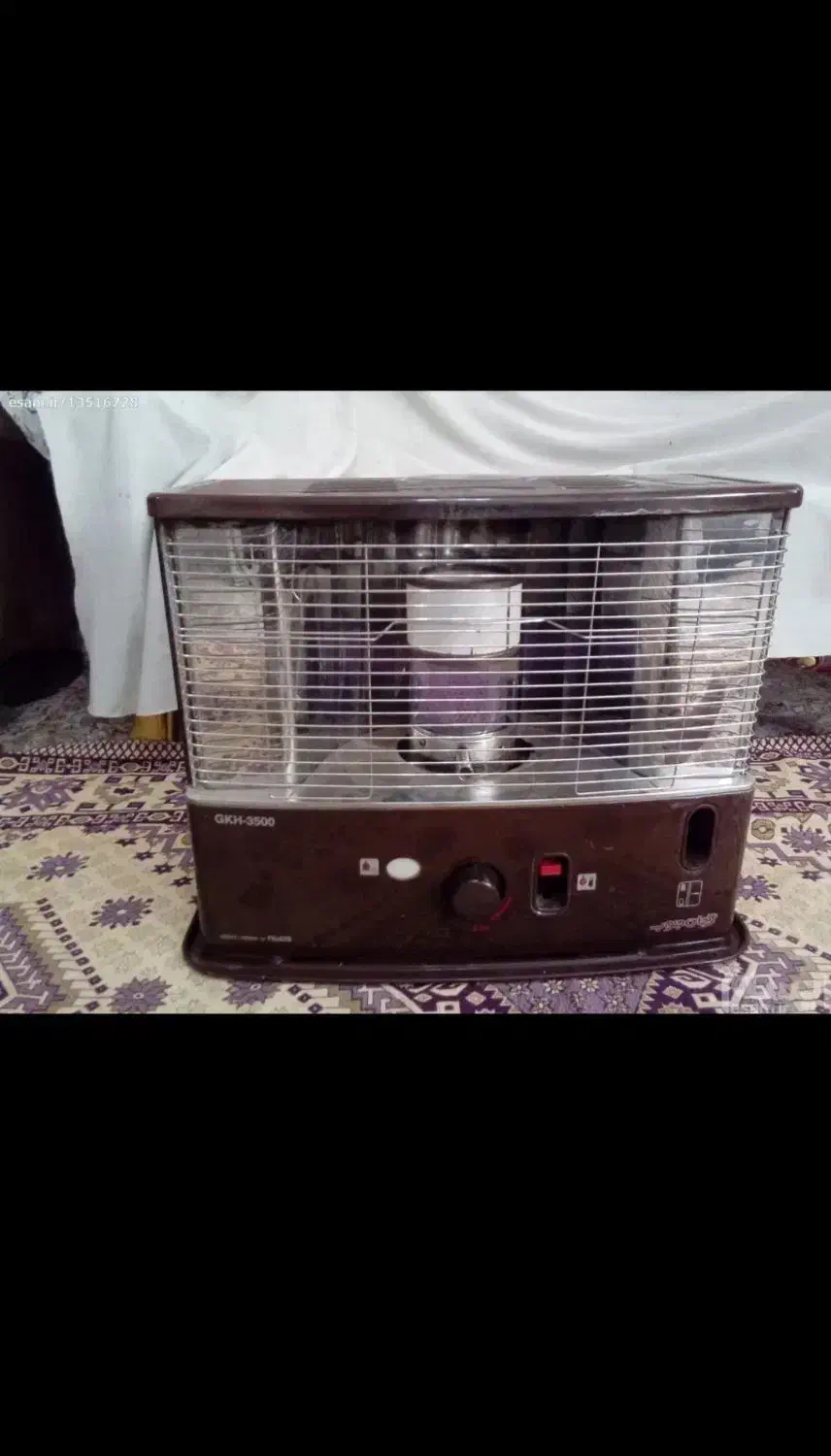 بخاری تیوست نفتی  گرمای جنوب فروشی|بخاری، هیتر، شومینه|خاش, |دیوار