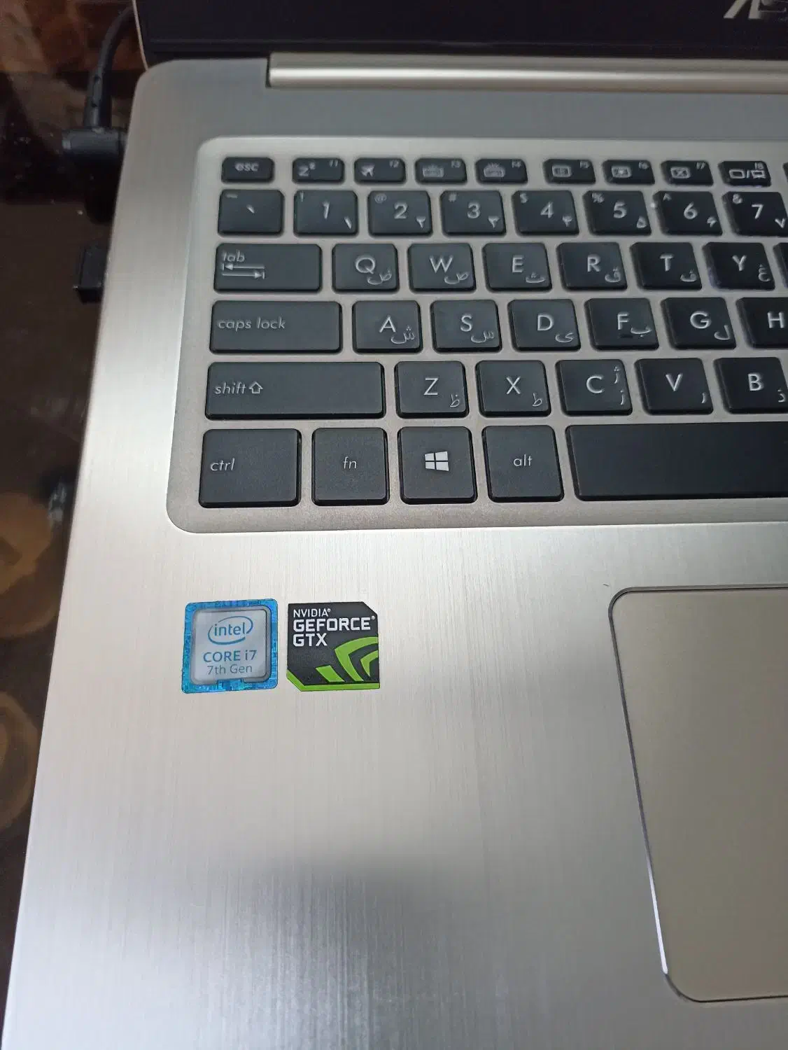 Asus gaming n580 V 4k GTX 1050|رایانه همراه|اصفهان, آهنگران|دیوار