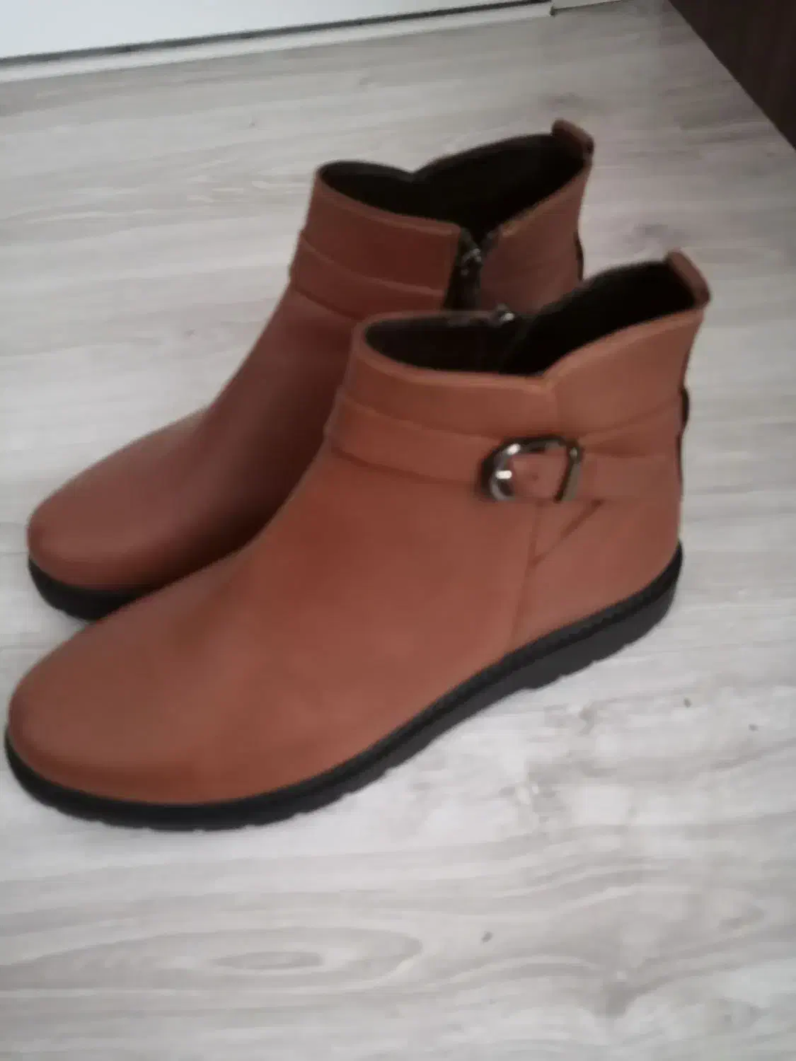 نیم بوت زنانه چرم اصل نو|کیف، کفش، کمربند|همدان, |دیوار