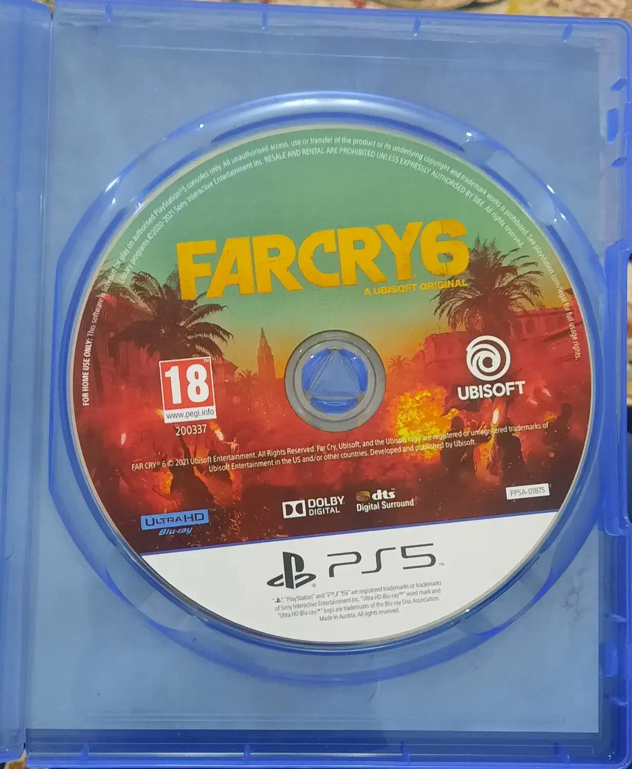 دیسک بازی farcry 6 ps5|کنسول، بازی ویدئویی و آنلاین|مبارکه, |دیوار