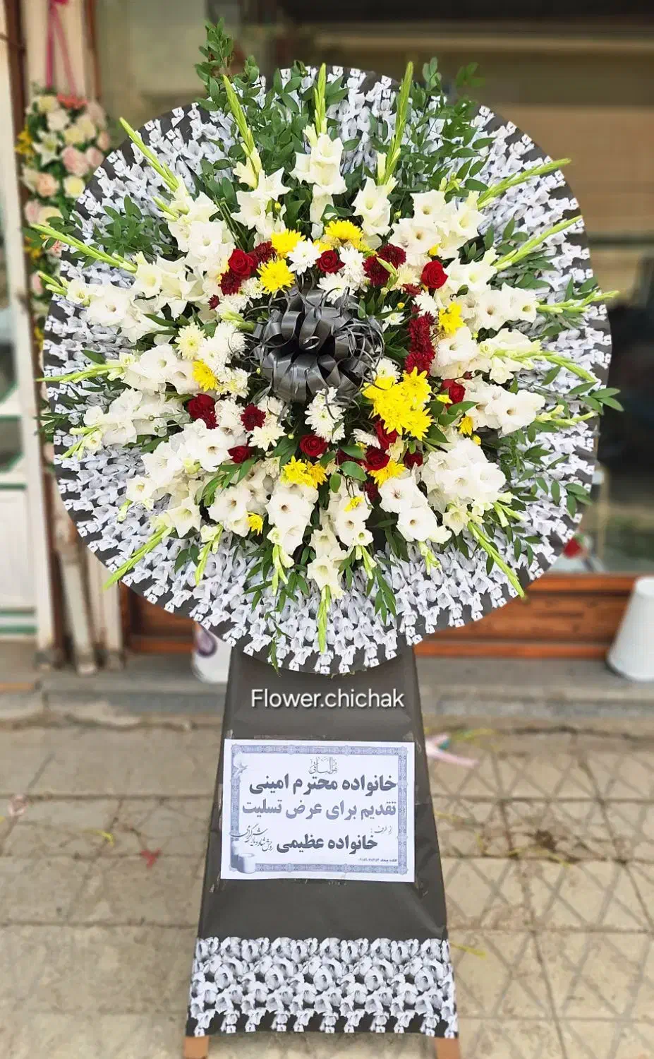 تاجگل و ماشین عروس طبیعی|گل مصنوعی|بهار, |دیوار