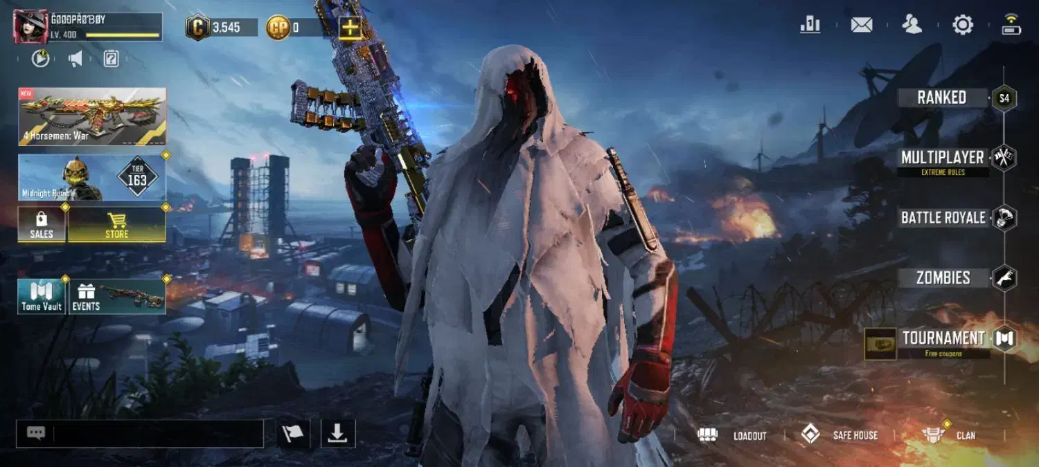 اکانت کالاف لول ۴۰۰|کنسول، بازی ویدئویی و آنلاین|چوبر, |دیوار