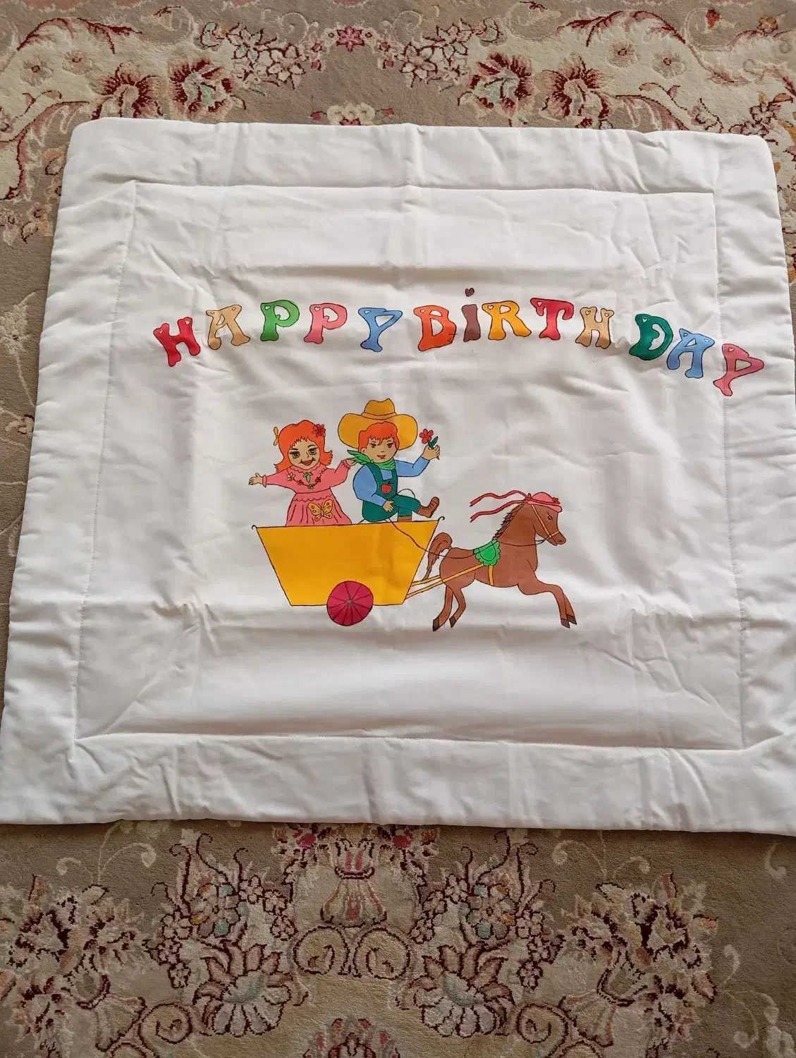 رختخواب نوزاد،طراحی با دست|اسباب و اثاث بچه|بوئین زهرا, |دیوار