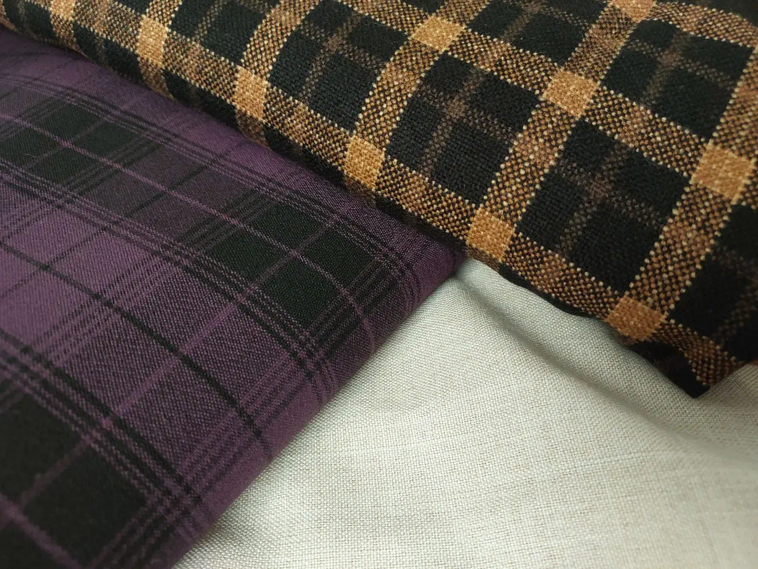 پارچه زمستانی چهارخونه|لوازم خیاطی و بافتنی|شیراز, تاچارا|دیوار