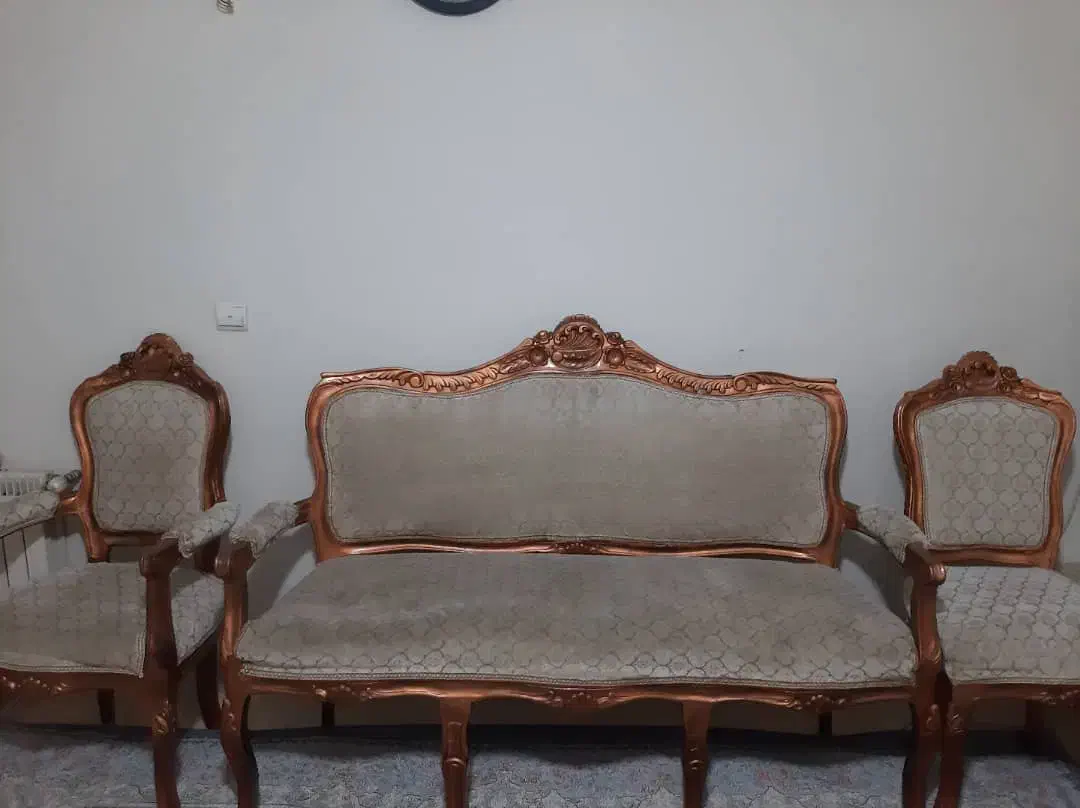 مبلمان سلطنتئ|مبلمان خانگی و میز عسلی|شهریار, شهرک شاهد|دیوار