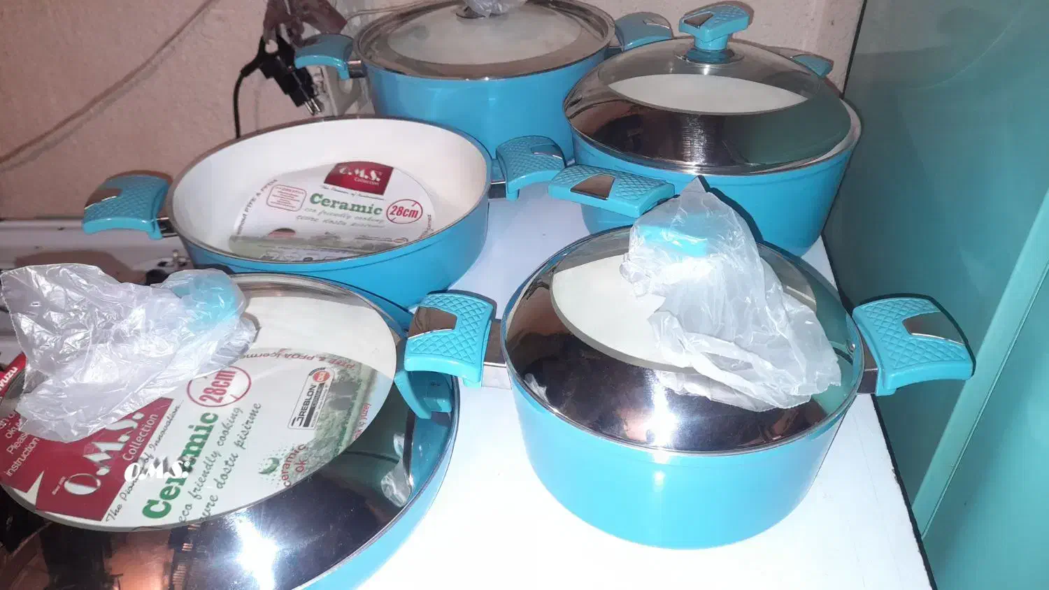 سرویس قابلمه سرامیک|ظروف پخت‌وپز|تهران, آهنگران (سراسیاب دولاب)|دیوار