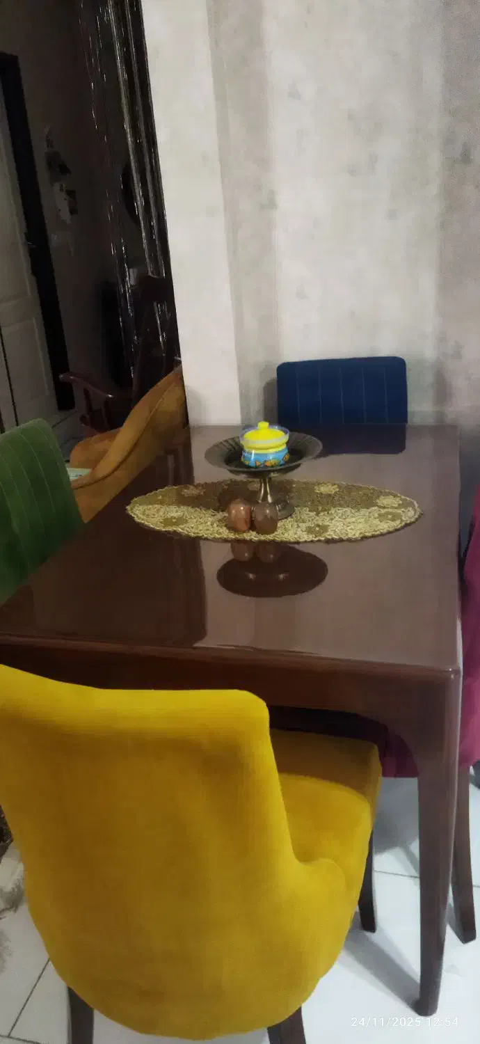 میز ناهار خوری 4نفره|میز و صندلی غذاخوری|محمدیه-قزوین, |دیوار