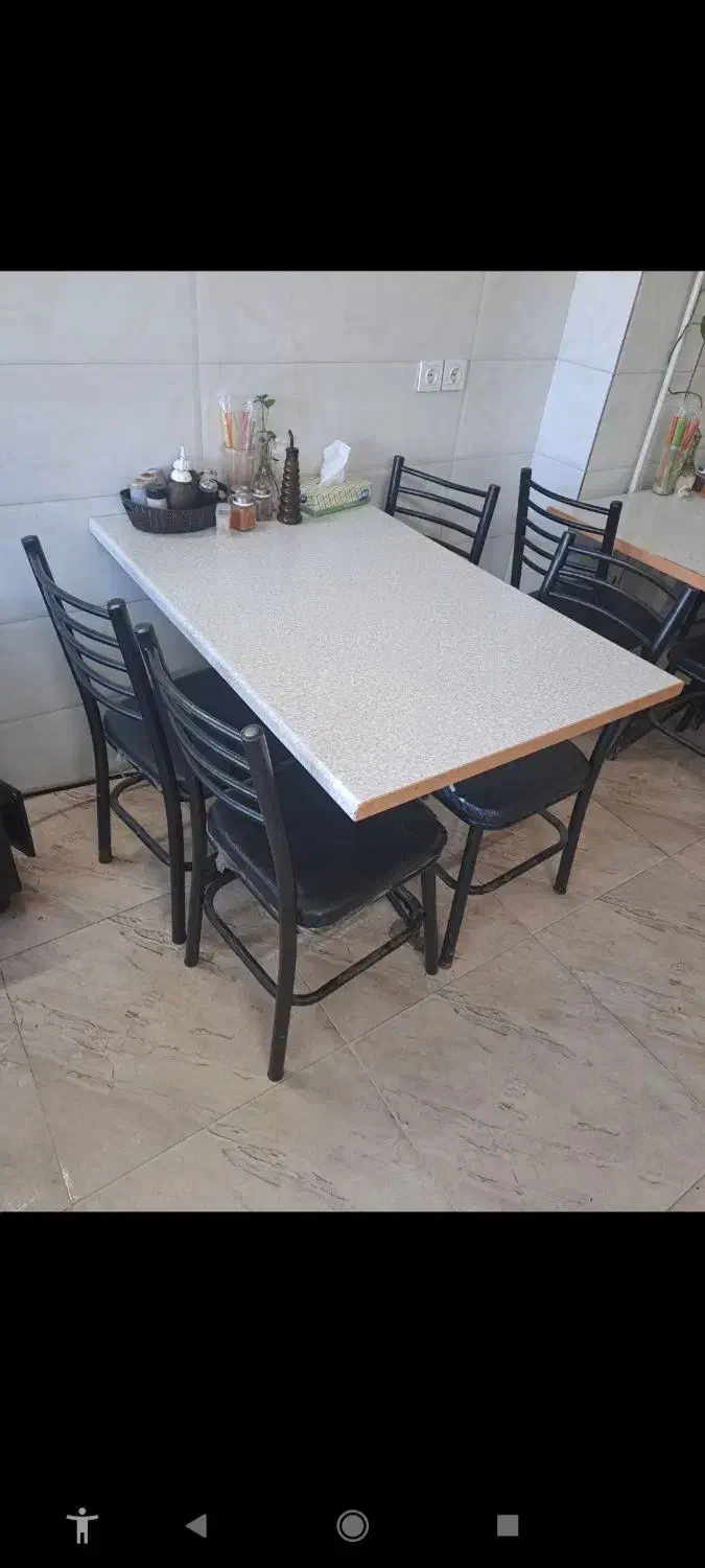 میز صندلی ۴نفره|میز و صندلی غذاخوری|گرگان, |دیوار