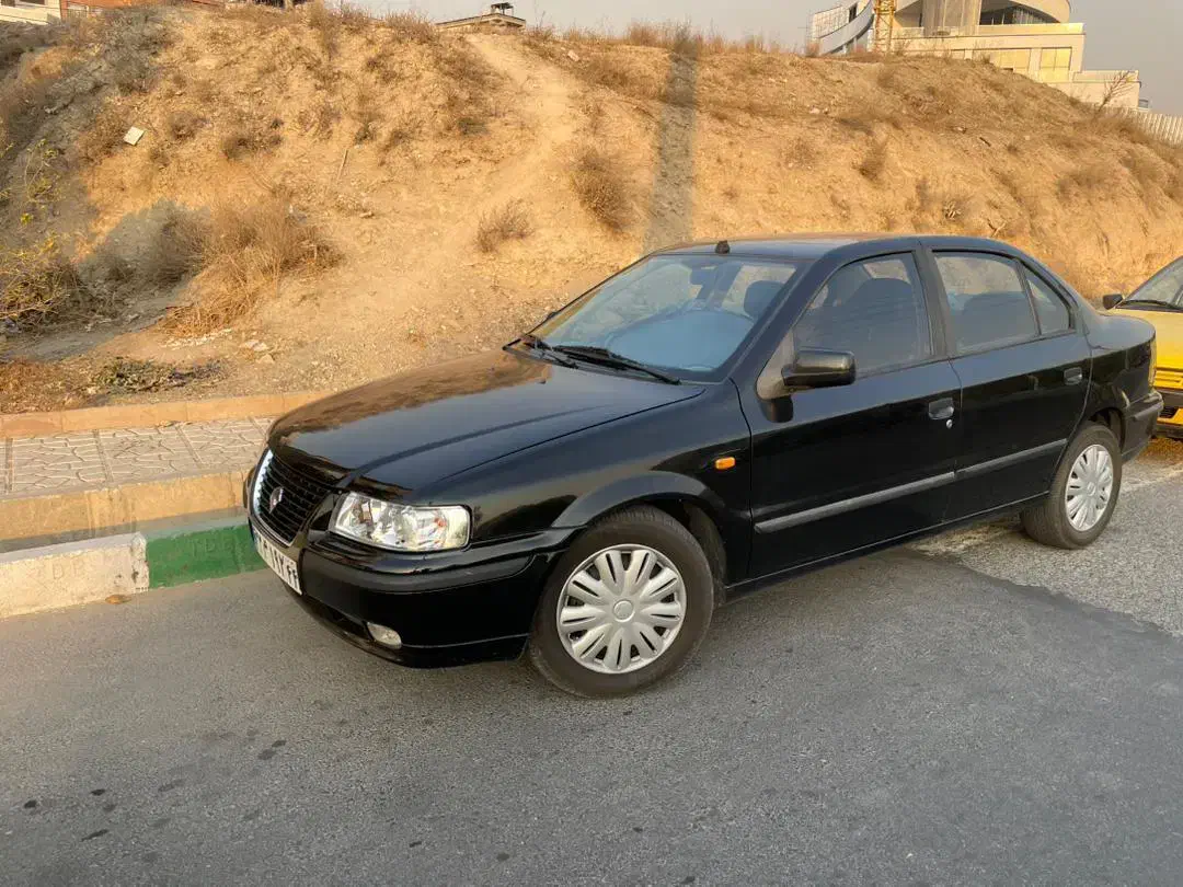 سمند LX مشکی|خودرو سواری و وانت|رودهن, |دیوار