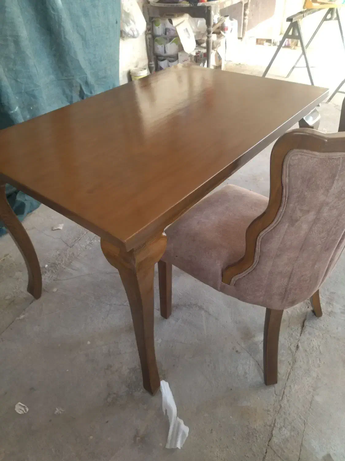 رنگکاری مصنوعات چوبی، مبل،درب چوبی|خدمات پیشه و مهارت|آران و بیدگل, |دیوار