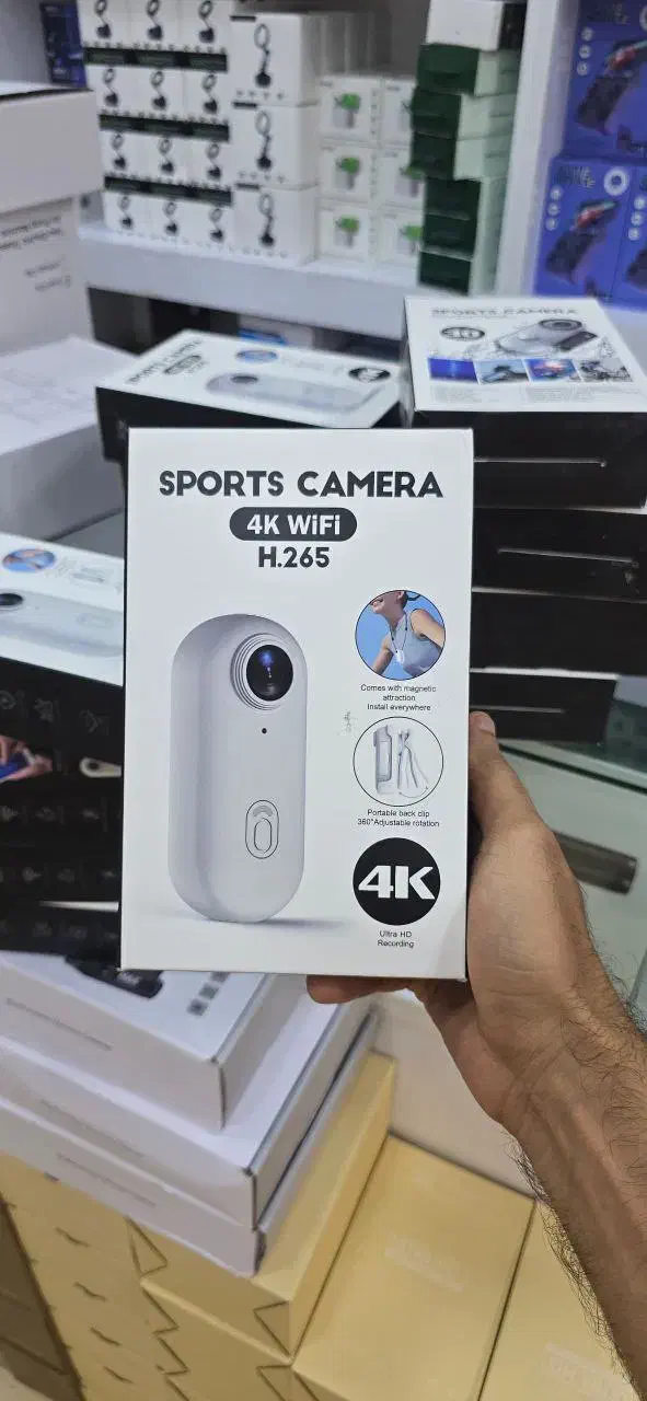 دوربین اکشن ورزشی 4K با تخفیف ویژه بلک فرایدی|تجهیزات ورزشی|کرج, عظیمیه|دیوار