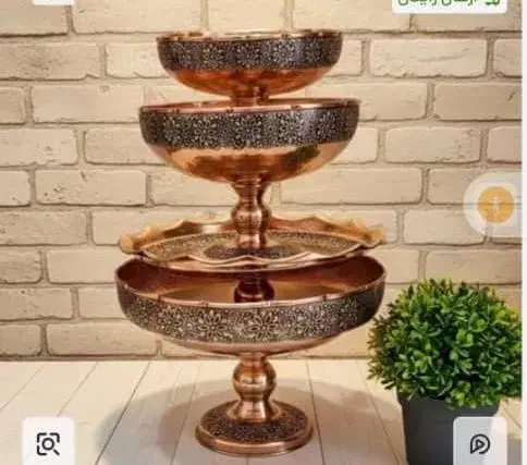 ظروف مسی وزماک طرح های زیبا همه مدل|ظروف سرو و پذیرایی|تهران, مسعودیه|دیوار