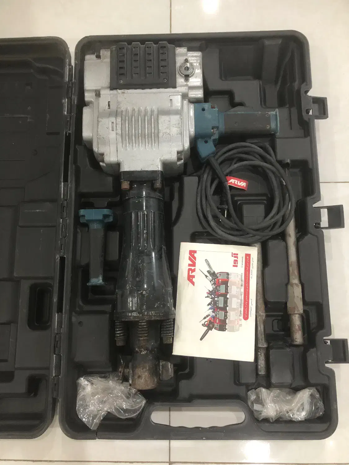 دیوار کن آروا و مخزن پمپ باد|ابزارآلات|فردیس, داوری|دیوار