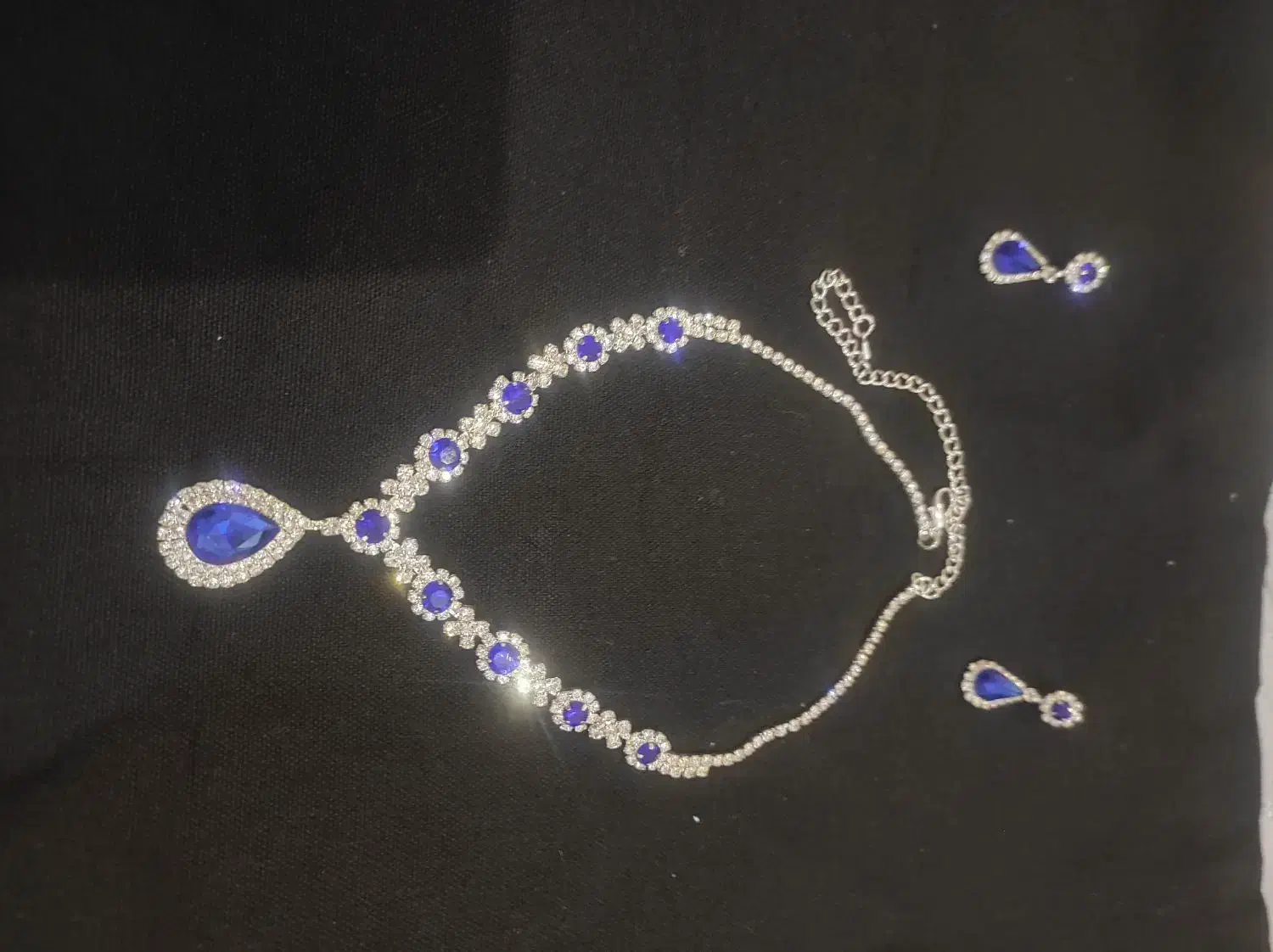 نیمست بدلی نقره نیست گردنبند وگوشواره|بدلیجات|تهران, ستارخان|دیوار