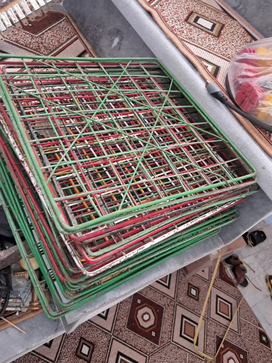 قفسه فلزی|کتابخانه، شلف، قفسههای دیواری|کرمانشاه, |دیوار