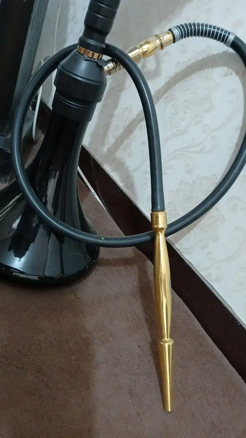 فروش یک عدد قلیان فلزی مارک کینگ|صنایع دستی و سایر لوازم تزئینی|شهرکرد, |دیوار