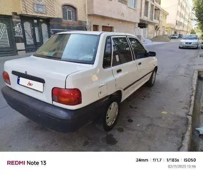 پراید مدل 87شاسی پلم دوگانه کارخانه|خودرو سواری و وانت|شیراز, پودنک|دیوار