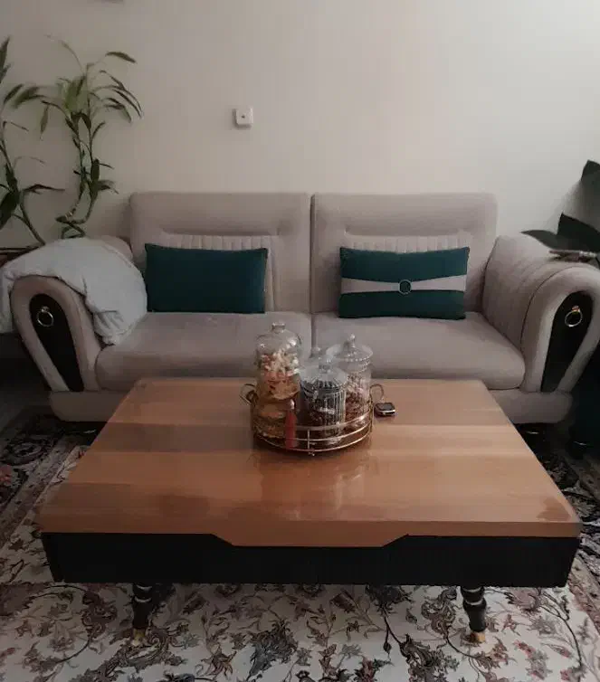 مبلمان ۸ نفره با میز ناهار خوری ۶ نفره|مبلمان خانگی و میز عسلی|تهران, دردشت|دیوار