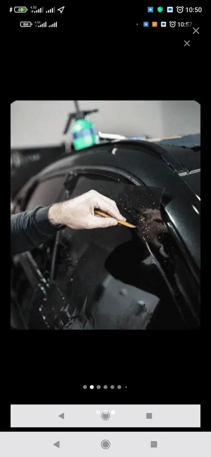 شیشه دودی دولایه ضد خش با یووی 400|خدمات موتور و ماشین|اسلامشهر, شهرک واوان|دیوار