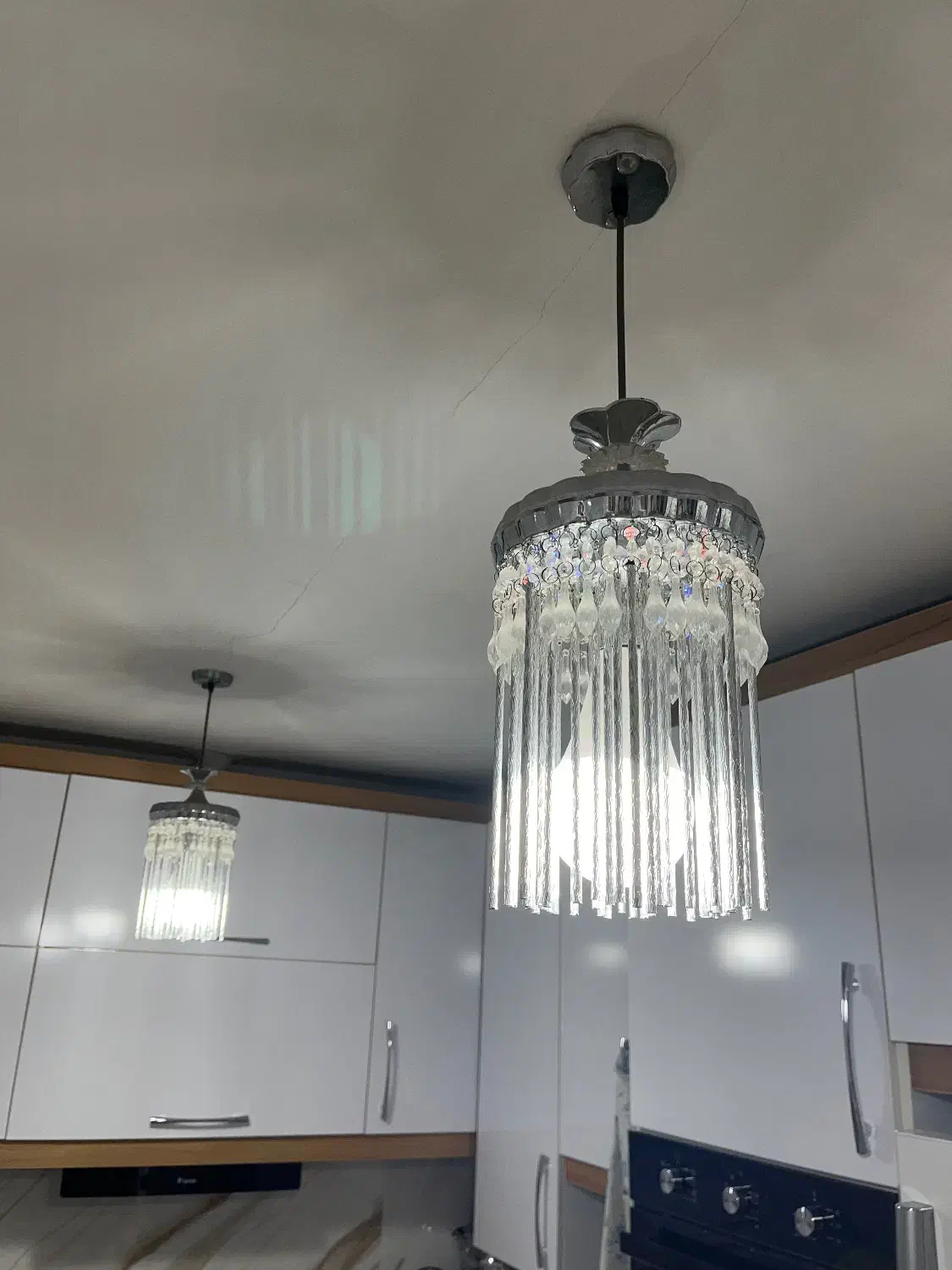 لوستر|لوستر و چراغ آویز|رشت, باهنر|دیوار