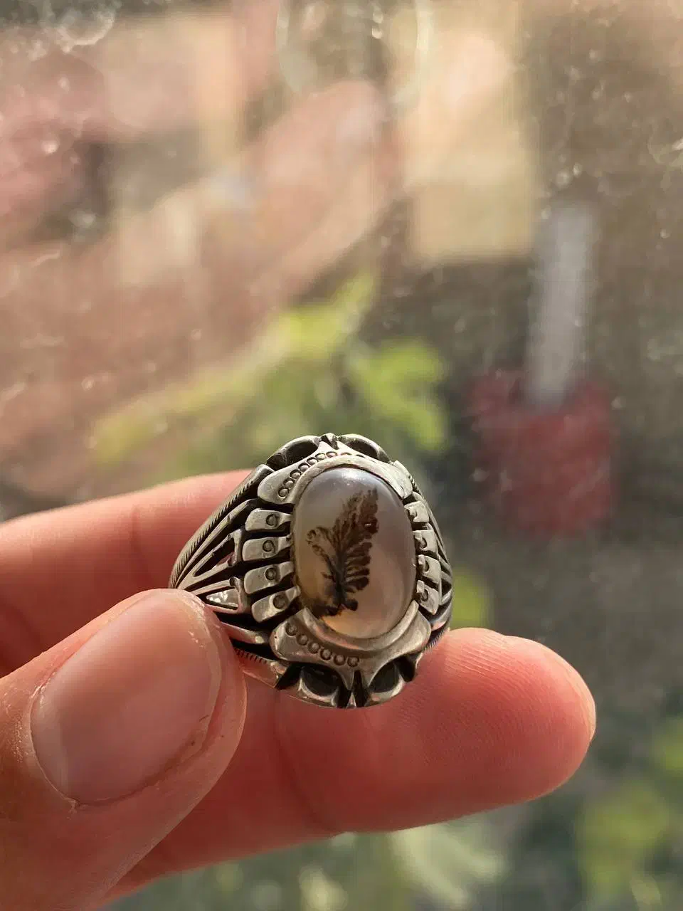 انگشتر شجر تک درخت رکاب زنجان|جواهرات|مراغه, |دیوار