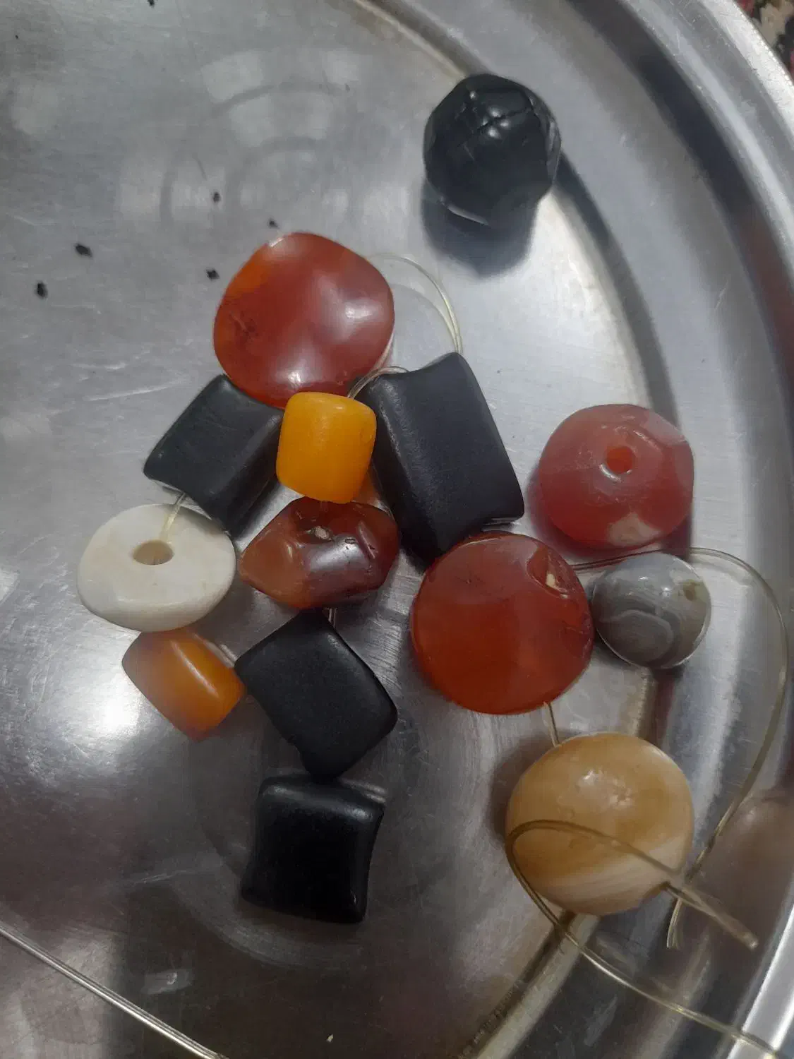 سنگ عقیق قدیمی|کلکسیون اشیاء عتیقه|قم, سراجه (۱۵ خرداد)|دیوار