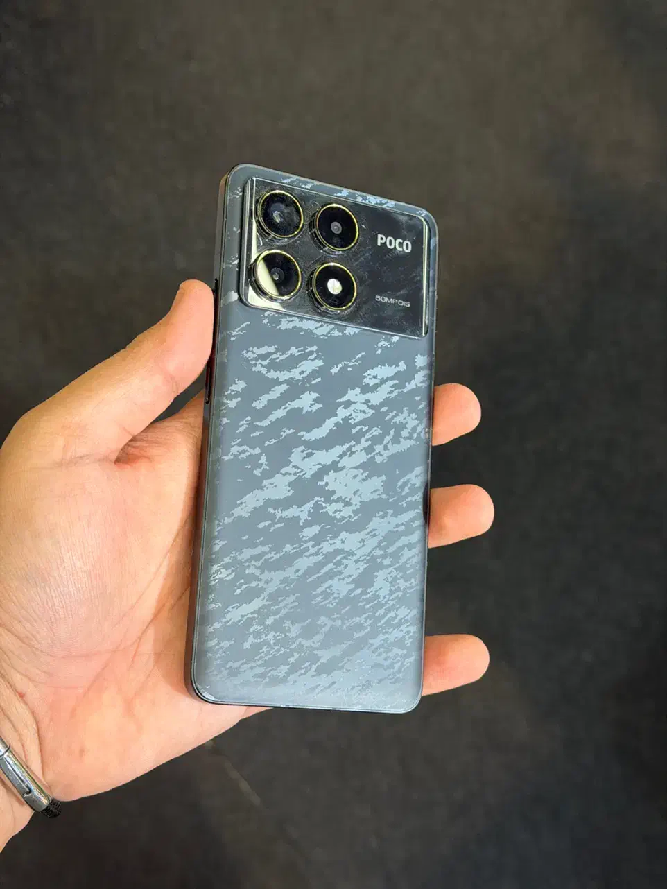 poco f6 pro|موبایل|لاهیجان, شیشه گران|دیوار